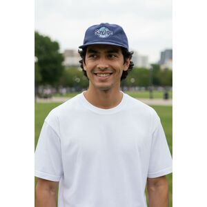 Savage Blue Adjustable Ball Cap Hat Anvil OS